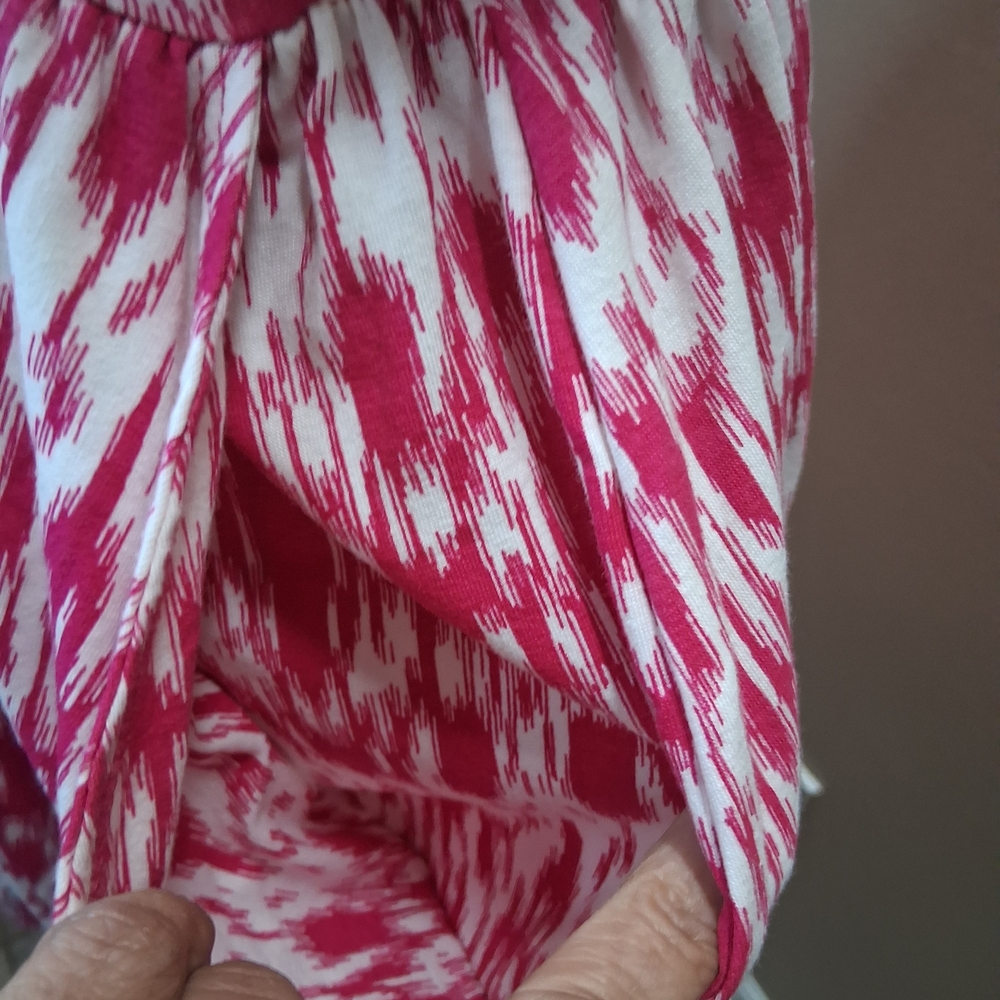 Aéropostale Strapless Pink Ikat Dress - Size M - New with Tags and Straps - Picture 8 of 12